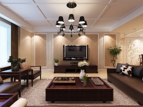 閻良馨園--新中式風(fēng)格,閻良馨園中式風(fēng)格123平米三居室裝修設(shè)計圖片_樣板間_實(shí)景圖-搜房網(wǎng)裝修設(shè)計網(wǎng)