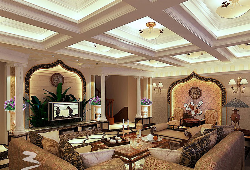 伊斯蘭風(fēng)格室內(nèi)裝修設(shè)計(jì),讓您感受純凈之美